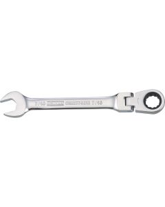 DWTDWMT75212OSP image(0) - DEWALT 001Pc Flex Ratcheting Comb. Wrench-7/16