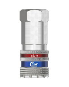 VAC10-410-2404 image(0) - Vacula Safety eSafe Coupling; Eurostandard 3/8" Body Size; 3/8" Female NPT