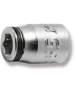 KKN2450MS-5.5 image(0) - Ko-ken USA 1/4 Sq. Dr. Short NUT GRIP&reg; Socket  -  5.5mm