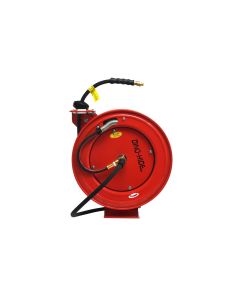 BLBWLERHD1250R image(0) - BluBird Dino - Hide Rectractable Heavy - duty Air Hose Reel - Red