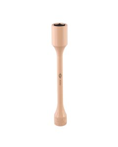 American Forge & Foundry Torque Limiting Socket - 1/2" Drive - 22mm (7/8") - 95 Ft/Lbs - Salmon