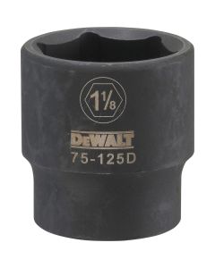 DWTDWMT75125OSP image(0) - DEWALT Dwmt 6Pt 1/2In Dr Im Skt 1-1/8In SAE