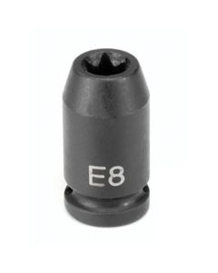 GRE910ET image(0) - Grey Pneumatic 1/4" Drive x E10 External Star Impact Socket