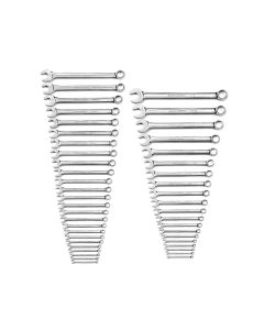 KDT81919 image(0) - GEARWRENCH 44 Piece 12 Point Long Pattern Combination SAE/Metric Wrench Set