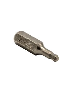 VIMVI105BH3M image(0) - VIM Tools 3M Ball Hex Bit 1/4 Inch Hex Drive X 1 Inch Long