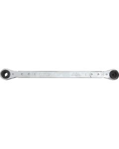 KAS8592 image(0) - Lang Tools (Kastar) 8592 - Ratcheting Serpentine Belt Wrench 15mm 6-pt. x 3/8" male square x 13mm x 14mm 6-pt.