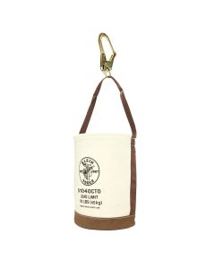 Klein Tools Leather Bottom Bucket with Top