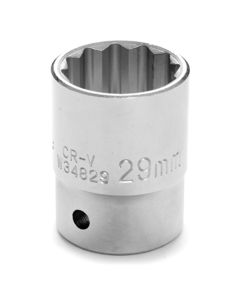WLMW34829 image(0) - Wilmar Corp. / Performance Tool 3/4" Drive 29mm 12pt Socket