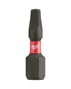 MLW48-32-4422 image(0) - Milwaukee Tool SHOCKWAVE Impact Square Recess #2 Insert Bits (2 PK)