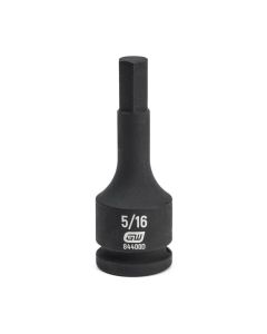 KDT84400D image(0) - GEARWRENCH 3/8 Inch Drive Hex Bit Impact SAE Socket 5/16 Inch