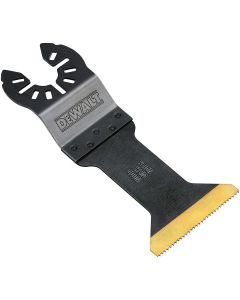 DWTDWA4204B image(0) - DEWALT 1-3/4 In Titanium Oscillating Tool Blade For Wood with Nails (10 Pack)