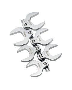 Titan 6 Piece 1/2 Inch Drive SAE Jumbo Crowfoot Wrench Set