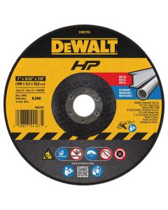 DWTDW8756 image(0) - DEWALT High-Performance Cutting and Notching Wheels