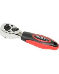 WLMW9113 image(0) - Wilmar Corp. / Performance Tool 1/4" & 3/8" Dual Drive Stubby Ratchet