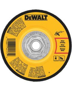 DEWALT 5-Inch By 1/4-Inch By 5/8-Inch-11 General Purpose Metal Grinding Wheel