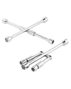 WLMW7 image(0) - Wilmar Corp. / Performance Tool 4-Way SAE/Metric Collapsible Lug Wrench