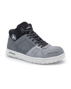 FSIAW6351-12W image(0) - AIRWALK MONGO Mid - Men's Mid Top Shoe - CT|EH|SR - Gray/White - Size: 12 - E - (Wide)