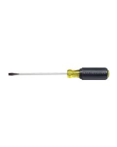 KLE605-10 image(0) - Klein Tools Screwdriver Cushn-Grip Cabinet Tip 1/4"x10"