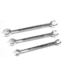WLMW350M image(0) - Wilmar Corp. / Performance Tool 3 Piece Metric Flare Nut Wrench Set