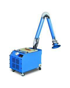 BLI1017591 image(0) - Baileigh FE-850 - 110V 1.5HP Weld Fume Extractor w/ 6" x 10' Round Hood Arm & HEPA Filter