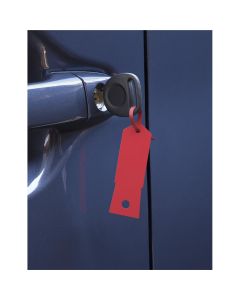 Petoskey Plastics Red Plastic Key Tags- 1,000/Box