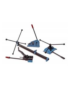BLI1005662 image(0) - Baileigh MPB-40 - 4-Piece Set of Metal Forming Tools, Includes Scroll Bender, Right Angle Bender, Bar Twister, Shear