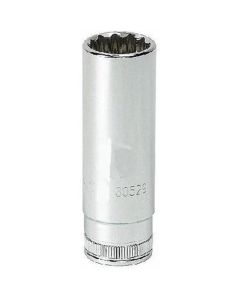 KDT80533 image(0) - GearWrench 3/8 Inch Drive 12 Point Deep Metric Socket 19mm
