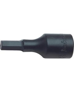KKN4012M-75-24 image(0) - Ko-ken USA 4012M.75-24 1/2 Square Drive Bit Socket 24 mm Hex Length 75 mm