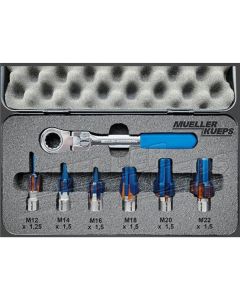 MLK506027 image(0) - Mueller-Kueps Sensor Tap Kit M12x1,25, M14x1,5, M16x1,5,