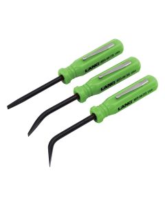 KAS853-06-3ST-G image(2) - Lang Tools (Kastar) 3-Piece Mini Green Pocket Pry Bar Set