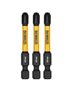 DWTDWAF2PH3IR3 image(0) - DEWALT ELITE SERIES 3PC 2.25IN BITS FOR PH3