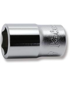 KKN2400M-9 image(0) - Ko-ken USA 2400M-9 1/4 Sq. Dr. Socket 9mm 6 point Length 22mm