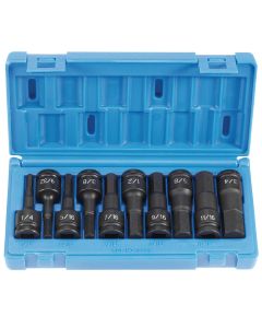 GRE1398H image(0) - Grey Pneumatic 1/2" Drive 10 Piece Hex Driver Set