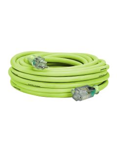 LEGFZ512930 image(0) - Legacy Manufacturing Flexzilla Pro Extension Cord, 10/3 AWG SJTW, 50', Outdoor, Lighted Plug