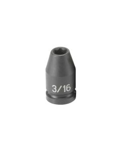 GRE906RS image(0) - Grey Pneumatic 1/4" Surface Drive x 3/16" Standard  Socket