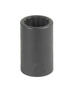 GRE1117M image(0) - Grey Pneumatic 3/8" Drive x 17mm 12 Point Standard Socket