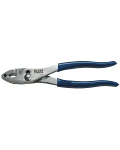 KLED514-8 image(0) - Klein Tools Slip-Joint Pliers Hose-Clamp 7-5/8" Plastic-Dip Handles