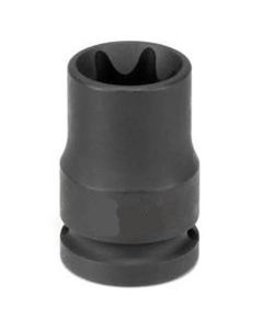 GRE2120ET image(0) - Grey Pneumatic 1/2" Drive x E20 External Star Impact Socket