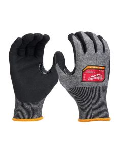 MLW48-73-7022B image(0) - Milwaukee Tool 12 Pair Cut Level 8 High-Dexterity Coated Nitrile Dipped Gloves - L