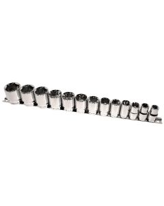 KTI23110 image(1) - K Tool International 13-PIECE 1/2 " DR 6-PT SAE SHAL