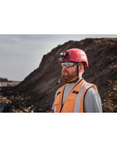 Milwaukee Tool Safety Glasses - Mirrored Anti-Scratch Lenses