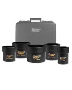TIG18200 image(1) - Tiger Tool 6 POINT AXLE NUT SOCKET SET