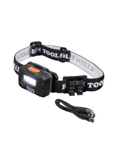 KLE56049 image(0) - Klein Tools Rechargeable Light Array LED Headlamp with Adjustable Strap