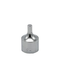 VIMSHI404 image(0) - VIM Tools 1/8 Inch Hex One Piece Drive Bit, 1/4 Inch Square Drive