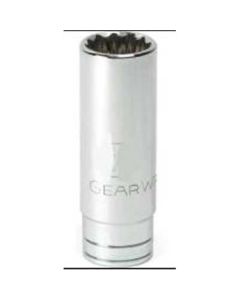 KDT80776 image(0) - GearWrench 1/2 Inch Drive 12 Point Deep SAE Socket 11/16 Inch