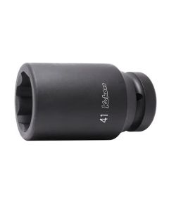 KKN18310M-21 image(0) - Ko-ken USA 18310M-21 1 Sq. Dr. Socket 21mm Surface Drive Length 108mm