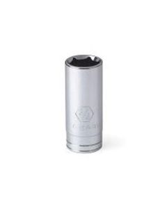 KDT80366 image(0) - GEARWRENCH 3/8 Inch Drive 6 Point Deep SAE Socket 7/16 Inch