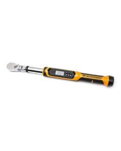 KDT85079 image(0) - GEARWRENCH 1/2 Inch Flex Head Electronic Torque Wrench with Angle 25-250 ft/lb