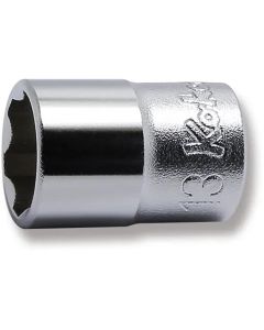 KKN3410M-13 image(0) - Ko-ken USA 3410M-13 3/8 Square Drive Socket 13 mm Surface Length 26 mm