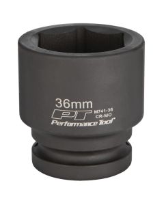 WLMM741-36 image(1) - Wilmar Corp. / Performance Tool 3/4" Drive 36mm Impact Socket